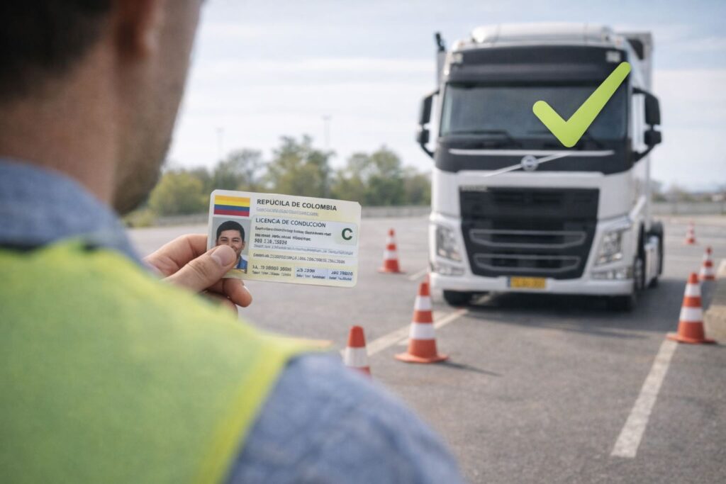 Canje colombia con pruebas-permiso profesional