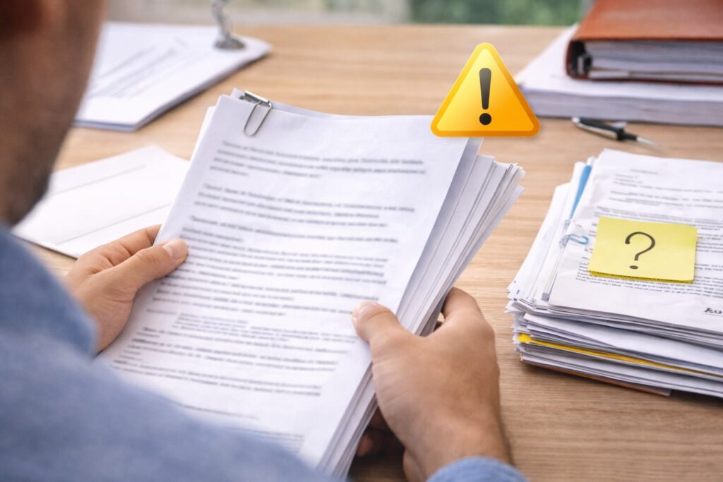 canje carnet Retraso por documentación incompleta