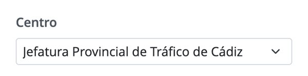 Cita previa DGT: centro Jefatura Provincial de Tráfico de Cádiz